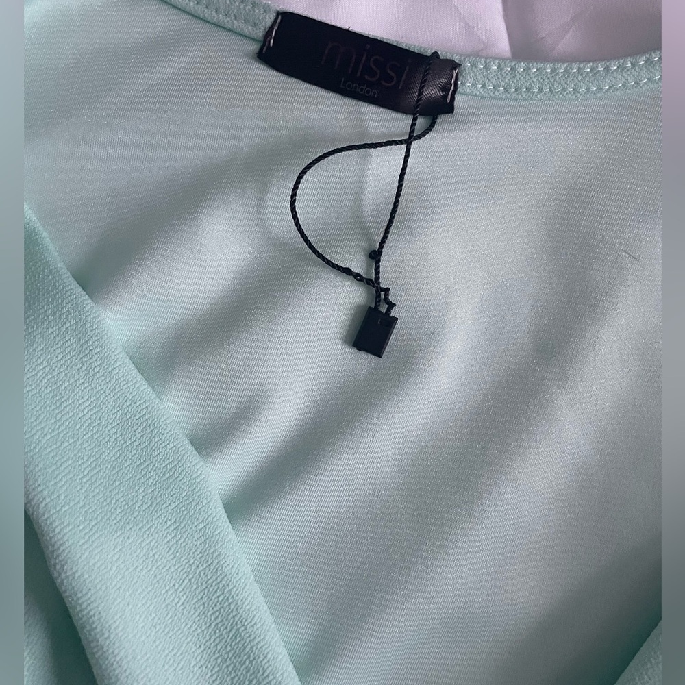 Missi London mint green Jumpsuit - Picture 10 of 12